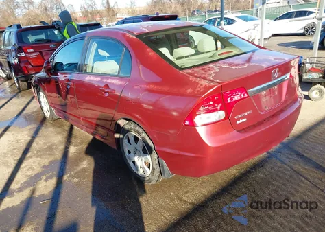 2010 Honda Civic Lx из США, поврежденный, VIN 2HGFA1F59AH520132